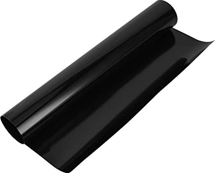 Tissting Pellicola Oscurante per Vetri Nera - Pellicola Adesiva per Oscuramento Totale della Stanza, Facile da Applicare e Rimuovere, Ideale per Privacy del Sonno e Sicurezza Domestica