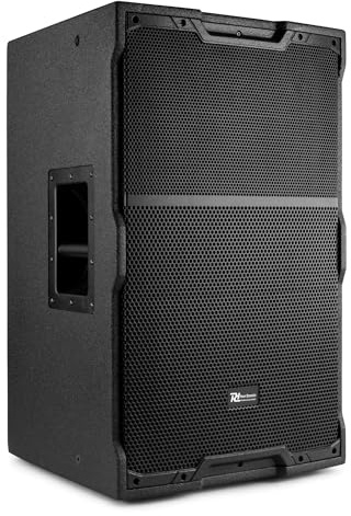 Power Dynamics PDY215 Passiv Lautsprecher 15” - 800W DJ Boxen, PA Speaker - 2-Wege Fullrange- oder Topspeaker NL4 - Tophat - Schwarz