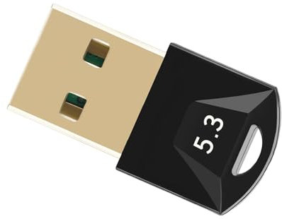 Adaptateur USB Bluetooth, Bluetooth 5.3 Configuration Plug and Play Récepteur de Dongle USB pour 11 10 8.1