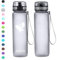 AORIN Borraccia Sportiva & Bottiglia d'Acqua a Prova di Perdite-350ml/500ml/750ml/1L, Borraccia Palestra-Senza BPA/Essere Applicabile Borracce, Adulti, Palestra, Sport all' Aperto