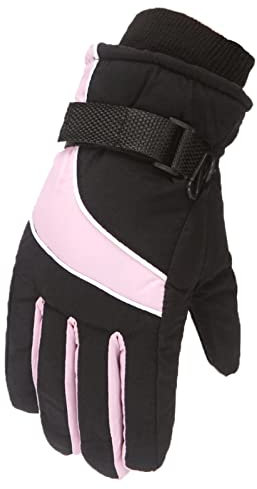 Winterhandschuhe für Kinder Handschuhe Warme Skihandschuhe wasserdichte und Winddichte Verdickt Winterzeit Handschuhe Geeignet für Jungen und Mädchen im Outdoor Sporthandschuhe 4-7 Jahre