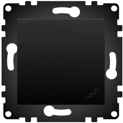 WESA - Interruptor de Pared Conmutado Estándar, Fácil instalación con Opción a Distintos Diseños, No incluye marco, PJ-11-B