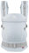 manduca First - Baby Carrier - Adjustable & Versatile Baby and Toddler Carrier (3.5-20 kg) - Front, Hip & Back Carrying Sling, Monochrome Arctic
