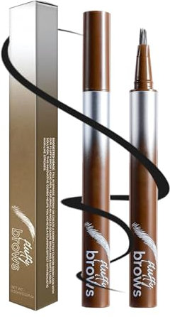 Waterproof Eyebrow Pencil, Microblading Brow Pen for Natural, Full Brows, Smudge-Proof, Long-Lasting, Ideal for Every Occasion(Cool Grey)