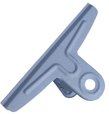 Clip de papel grande de 20 cm de largo, de acero inoxidable, pinza de archivo de metal para bolsa de comida artesanal, fotos, hogar, escuela, oficina, escritorio, organización de accesorios