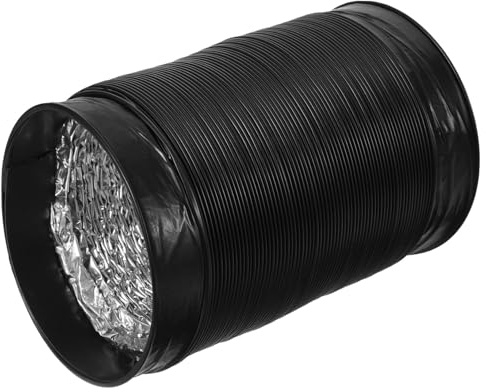 WEKADRIN Thickened Flexible Aluminum Dryer Duct Hose PVC Air Vent Pipe for Tumble Dryer Ventilation Ventilation Hose for Efficient Indoor Air Circulation and Home Use
