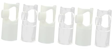 VICASKY 6pcs Flute Mouthpiece Replacement Beginner Flute Blow Aid Accessories for Music Playing