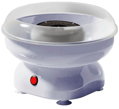 Macchina Per Zucchero Filato, Macchina Per Zucchero Filato Elettrica Da Con Diametro Grande 270 Mm, Rimovibile E Pulibile, Macchina Per Dolciumi Fai Da Te Con Filo Di Cotone Per Compleanno purple