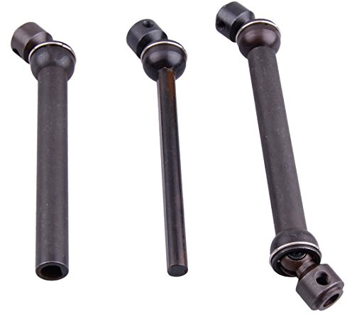Eastar 2pcs Arbre d'entraînement Universel en Acier 110mm-150mm fit pour SCX10 D90 RC4WD Crawler