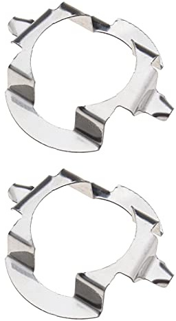 The Lord of the Tools 2x H7 Led Headlight Bulb Retainer H7 LED Bulbs Lampholder Adapter Base Bracket Mounting Clips Compatible with VW Compatible with Ford Compatible with Benz