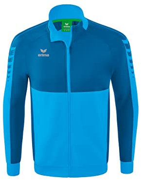 Erima Unisex Erwachsene Six Wings Worker Jacke (1032233), curacao/mykonos, XXL
