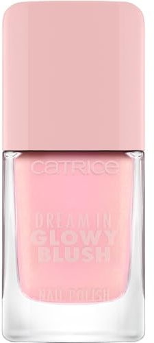 Catrice Dream In Glowy Blush Nail Polish, Nr. 080, Pink, langanhaltend, schimmernd, acetonfrei, vegan, ohne Mikroplastikpartikel, ohne Konservierungsstoffe, 1er Pack (10.5ml)