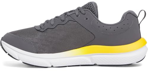 Under Armour Men's Charged Assert 10 Shoes, (025) Castlerock/Castlerock/Campus Gold, 10.5