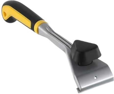 Rascador de muebles - raspador de pintura | rasqueta multiusos de metal duro para madera, metal y hormigón, herramienta robusta para quitar sellos adhesivos de pintura, mango antideslizante duradero