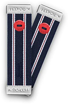 Nato Cuff - Stoppa rullade långärmade skjortor - Dra upp dem med elegans - Elastiska halkskyddshållare (Nairobi)