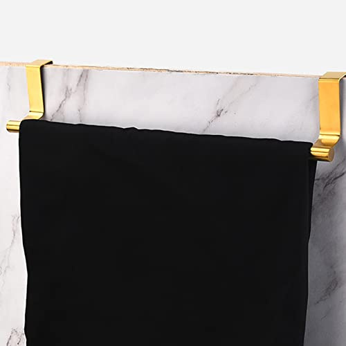 Handtuchhalter Schwarz, Handtuchhalter Zum Einhängen 23.2/36.1cm Handtuchstange Für Küche Und Badezimmer, An Schublade Und Schranktür Handtuchklemme Ohne Bohren, Gebürsteter Edelstahl (36.1cm,Gold)