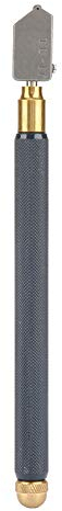 Cortador de cristal Toyo para aceite de vidrio, herramienta profesional de corte de vidrio con mango de metal, 18 x 9 x 3 cm