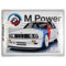 Nostalgic-Art Retro Blechschild, 30 x 40 cm, BMW Motorsport – M Power E30 – Geschenk-Idee für BMW Accessoires Fans, Original Lizenzprodukt (OLP), aus Metall, Vintage Design, Blechschilder Sprüche