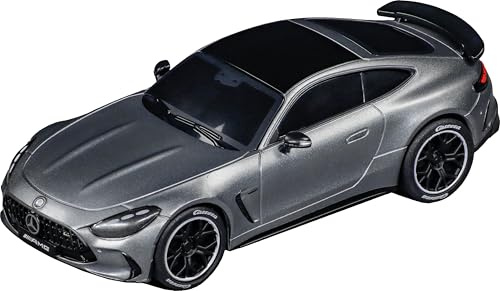 Carrera 20064253 Mercedes-AMG GT 63 Slotbil, skala 1:43, selenitgrå, kompatibel med GO!!!, GO!!! Plus och Battery Operated, autentiska detaljer, för barn och vuxna från 6 år