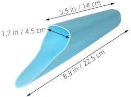 Hohopeti 2 pièces Pelle à Terreau Plastique pour Plantes Succulentes et Bonsaï Outils de Jardinage à Goulot Étroit pour Rempotage Précis Manche Ergonomique Antifatigue Accessoires