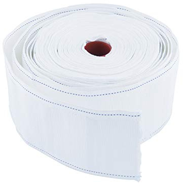 INCREWAY - Nastro per tende in poliestere bianco, 10 m, per camera da letto, bagno e ufficio