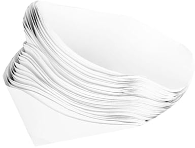 Holibanna 30 Stück Papiertrichter Mit 120 Mesh Maschenfilter Konisch Lackierfilter Für Auto Öl Farbe Lackierer Leicht Tragbar
