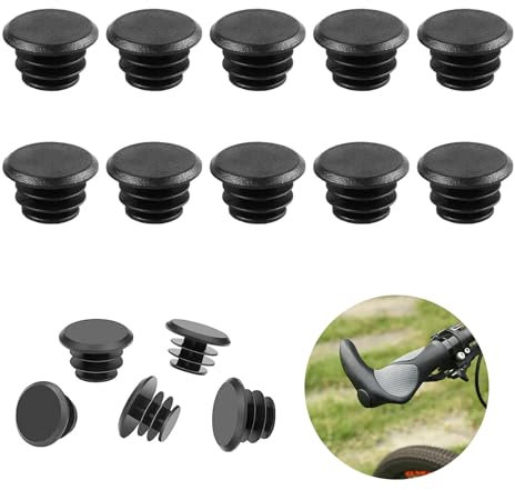 15 STK Lenkerenden Fahrrad Bar Ends,Bike Grip Endkappe,Lenker Bar Ende Stecker Caps,Fassverschluss Kunststoff Lenkerendstopfen Plugs,Lenkerstopfen für die Meisten Fahrrad,Mountainbike,Rennrad,MTB,BMX