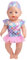 NHQZ Puppen Zubehör, Puppenkleidung, Schwimm-Set für Puppen, Badeanzug und Badekappe, für Badespaß an heißen Sommertagen, Rosa, 1 Stück
