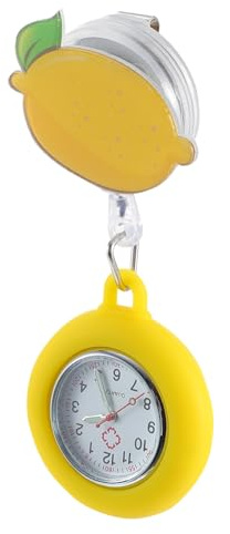 POPETPOP Reloj de Bolsillo Retráctil para Dama Función Night Light, Obsequio Elegante para Personal de Salud