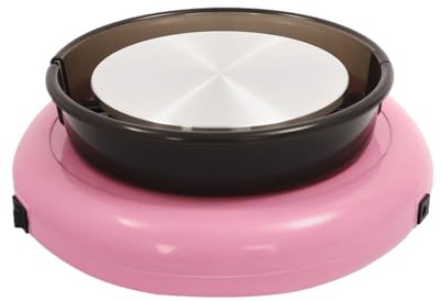 Mini Torno De Alfarero 5,91 Pulgadas, Velocidad 0 A 300 Rpm, Máquina Eléctrica Rosa Control Preciso
