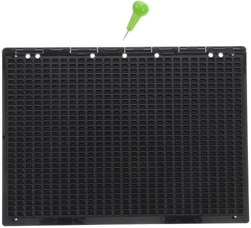 GANAZONO Strumento di Apprendimento Braille 30-cell con Penna per Scrittura, Tavoletta Braille in Plastica Multifunzionale per Uso Domestico e Ufficio Festa Scuola Decor