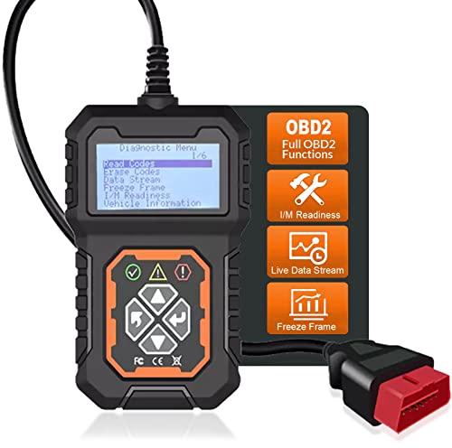 OBD2 Automatisches Diagnosewerkzeug für Car Code Reader, OBD2 Car Code Scanner Checked Engine Light Fehlercode Reader Scanner kann alle OBDII Protokollautos diagnostizieren