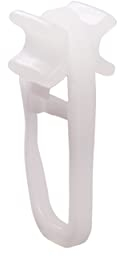 Deco-Raum Guide a X, 100 pezzi, con ganci pieghevoli, per binari interni da 6 mm