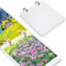 Lightwish Quadratisches Aquarell-Tagebuch, Heißpresse, 300 g/m², säurefrei, Aquarellpapier-Skizzenbuch aus 100% Baumwolle, 20 Blatt, 19 x 19 cm, ideal für Künstler und Studenten