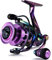 Sougayilang Spinning Angelrolle 6.0:1 Gear Ratio Graphit Rahmen 12 + 1 BB Bunte Angelrolle mit 25 lbs Carbon Drag, Super Polymer Griffe für Süßwasser oder Salzwasser Spinnen Reel-2000