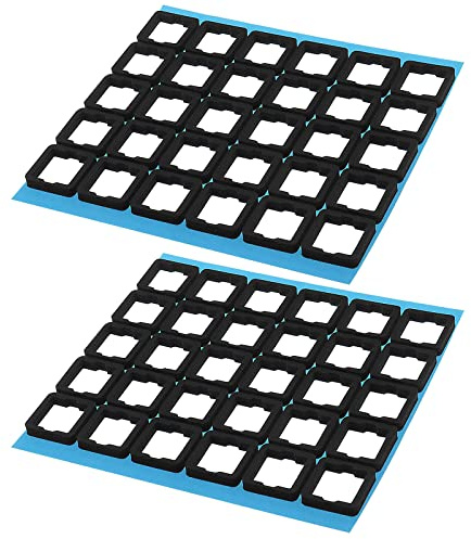 ECSiNG 120pcs Switch Silencer Pad Shockproof Sandwich Cotton for Mechanical Keyboard Keysporon Noise Dampener Foam Sound Insulation