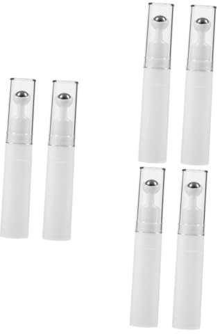 minkissy 3sets Mini Travel Bottles Set Refillable Essential Oil Roller Bottles for Toiletries Makeup 2pcs*3