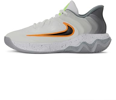 Nike Men's Giannis Immortality 4 Basketball Shoes, White/Black-Volt-Wolf Grey, 11