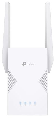 TP-Link RE225BE Repetidor de Doble Banda Wi-Fi 7 Amplificador, WiFi de hasta 3,6 Gbps, Puerto Gigabit LAN, MLO, EasyMesh, WPA3, botón WPS, Compatible con Fritzbox