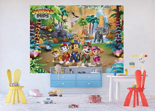 AG Design Paw Patrol Jungle Pups Children's Room Photo Wallpaper 252 x 182 cm | AFTDXL 1982
