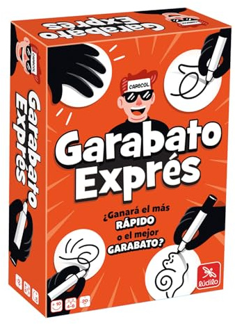 Ludilo - Garabato Exprés | Juegos De Mesa Niños 10 Años O Más | Juegos para Niños Y Adultos con 500 Categorías | Regalos para Niño De 10 Años De 6 A 4 Jugadores | Juego De Mesa