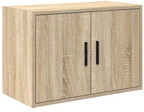 vidaXL Armario de Pared para Garaje Madera de ingeniería Roble Sonoma