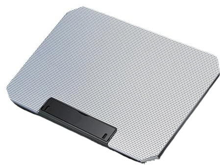 Base di raffreddamento per laptop Supporto Raffre Grandi dimensioni per notebook 12-17 pollici Due cuscinetti di raffreddamento dispositivo di raffreddamento silenzioso regolabile velocità del vento(