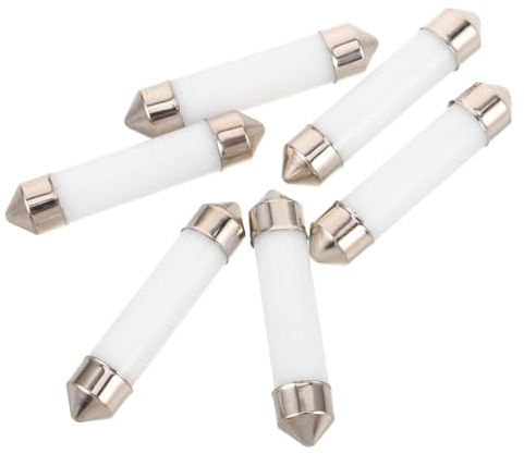 DONFAMDS Lampadine a LED per Auto 6 Pezzi 41mm Luce a LED di Ricambio Interna per Veicoli Camper Camion Super Luminose Illuminazione Veicolo per Lettura e Interni Auto