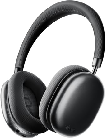 TONEMAY H5Lite - Auriculares Bluetooth con cancelación activa híbrida de ruido de -52 dB, auriculares inalámbricos sobre la oreja, audio Hi-Res, 109 horas de tiempo de reproducción, ajuste cómodo para
