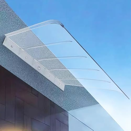 Dörrtak för entré 50 x 240 cm (1745 tum) väderdekorationer för dörrar uteplatser och utomhusutrustning