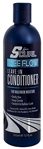 Luster's | S Curl | Free Flow Charcoal Leave-In Conditioner 12oz