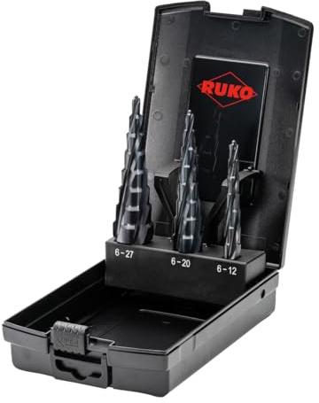 RUKO 101087P ULITAMTECUT Step Drill Set Purple