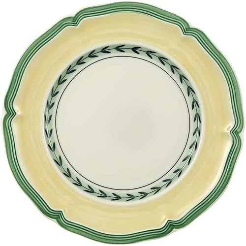 Villeroy & Boch French Garden Vienne 1022832660 Lot de 6 assiettes à pain et 4 pailles en acier inoxydable EKM Living