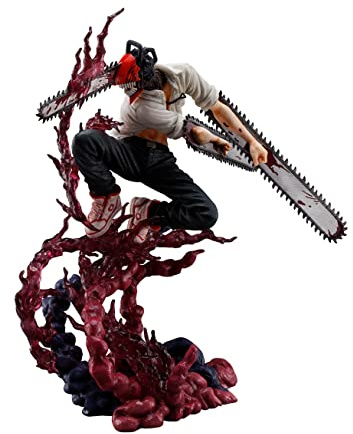 BANDAI TAMASHII Nations - Chainsaw Man - Chainsaw Man, Spirits FiguartsZERO Statue